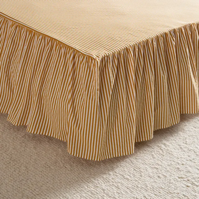 NOUS Living Cottage bedrok bruin Bruin/Wit