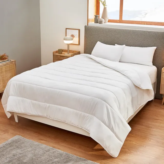 Cama Vezeldekbed Vulling, Winter, 400g/m², Wit Cama 80/90-150 x 220 cm wit