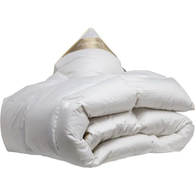 Duvet dore Duvet Doré Gold - Dons - Dekbed - Eenpersoons - 140x200 cm - Wit Goud
