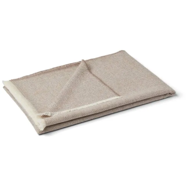 Sheepskin House Sidsley Plaid - 130x200 cm mushroom