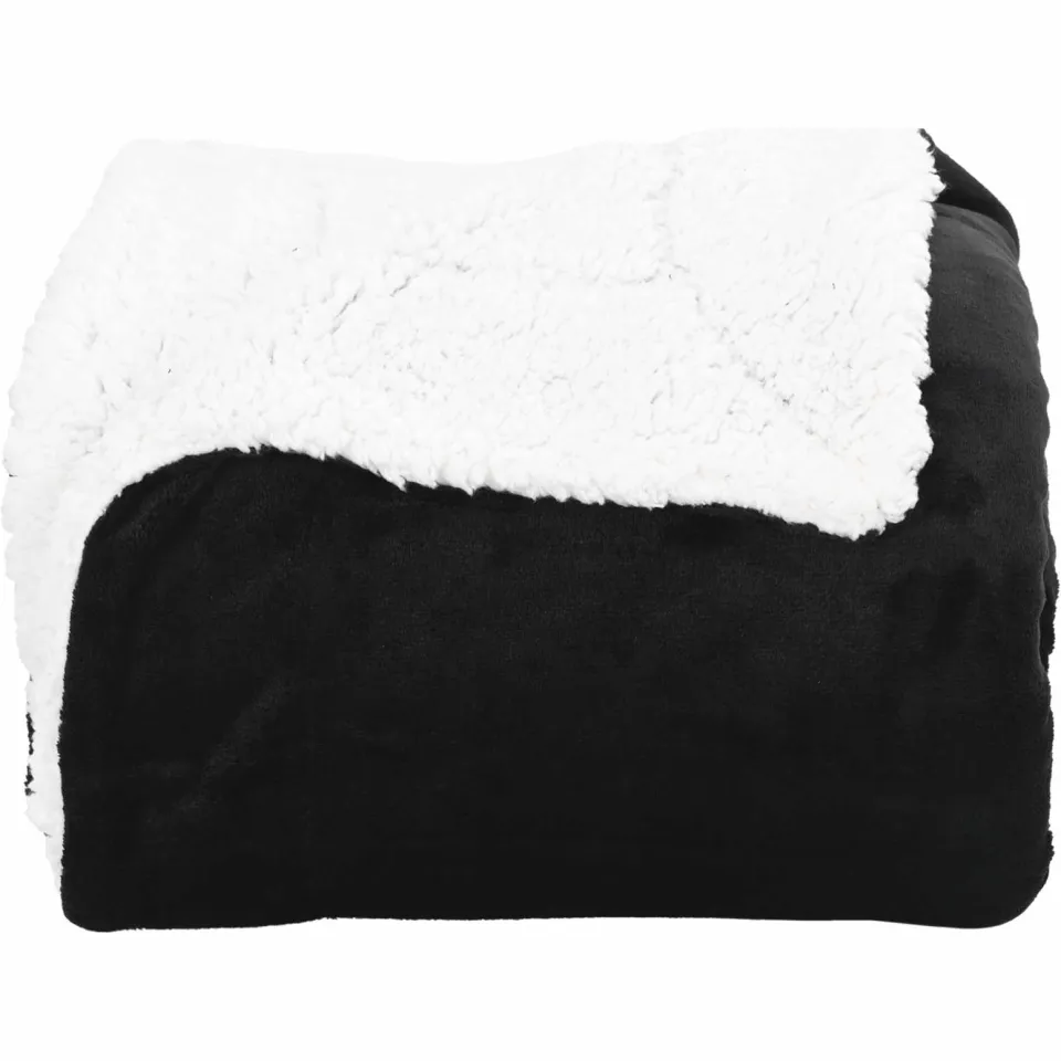 vidaXL plaid Zwart 270 x 240 cm 3,17 kg Fleece, foto 4