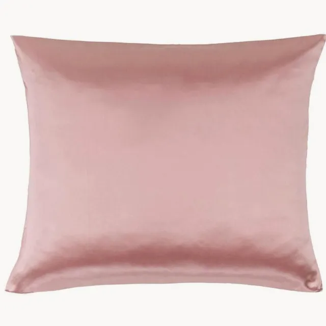 Sichou Zijde satijn kussensloop Luette van premium moerbeizijde 6A, 22 momme Roze