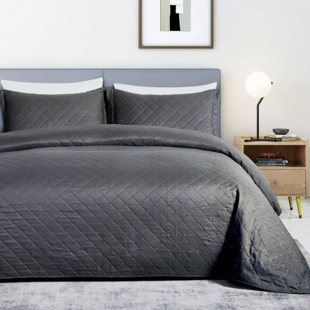 Livano Zacht Dekbed - Beddengoed - Dekbedovertrek - Inclusief 2x Kussensloop - 168x229cm - Grijs