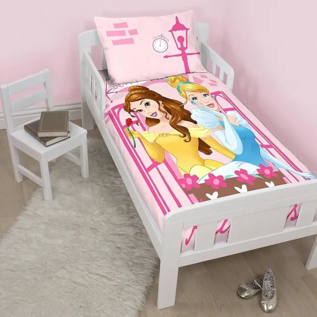 Disney Princess Boulevard - Dekbedovertrek - Eenpersoons - 120 x 150 cm - Multi Multi colour