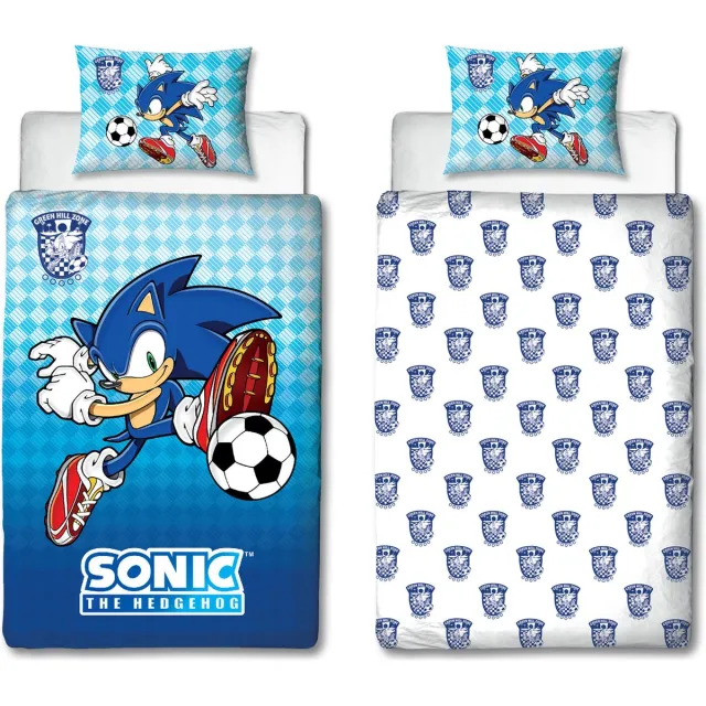 Sonic Dekbedovertrek Soccer polyester Multi Colour