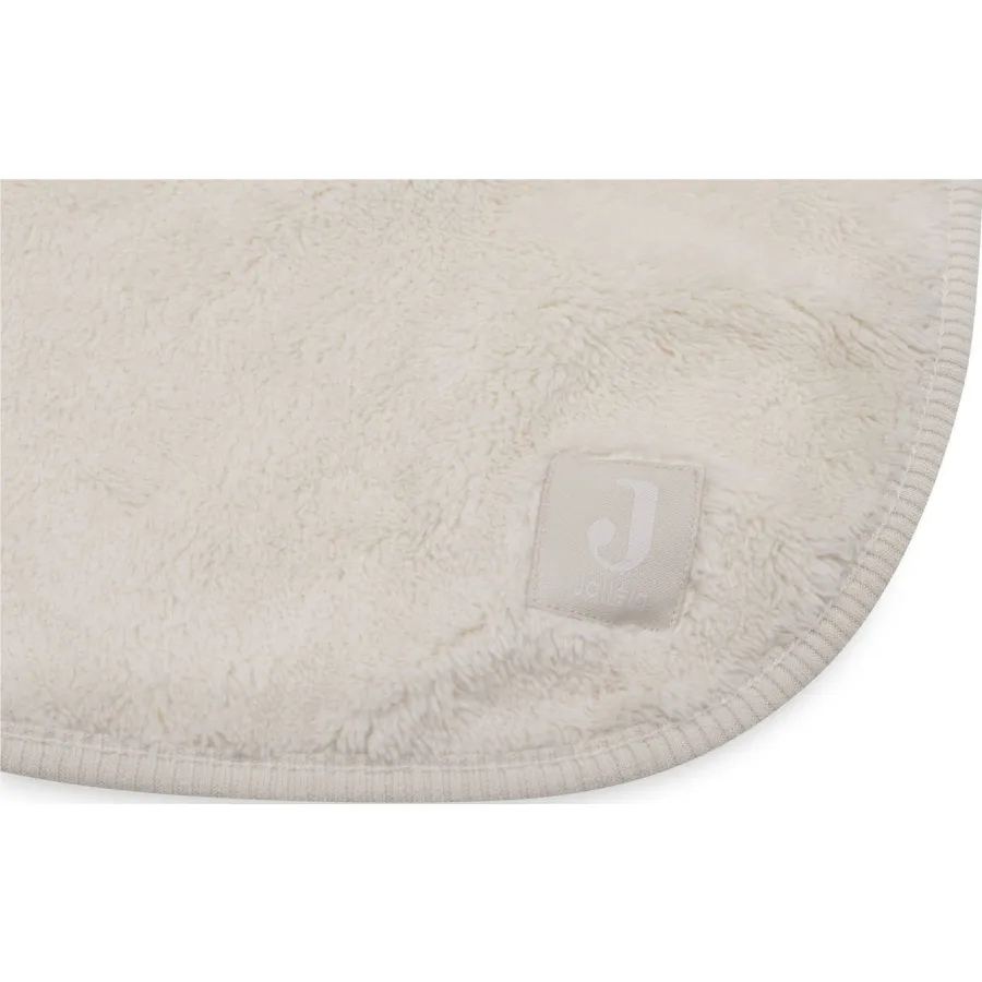 Jollein wiegdeken Basic Jersey Sherpa Oatmeal beige, foto 7