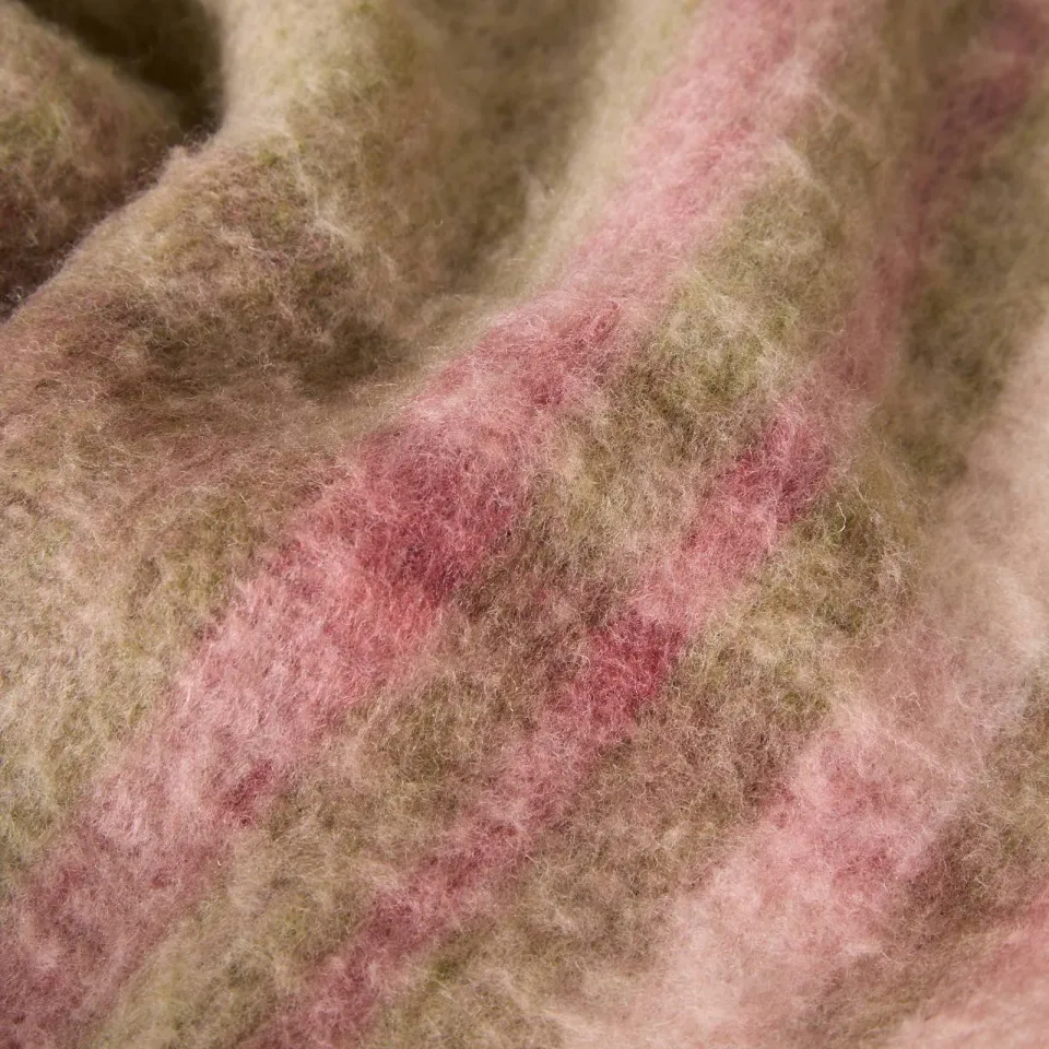 NOUS Living Joy plaid roze/groen, foto 5