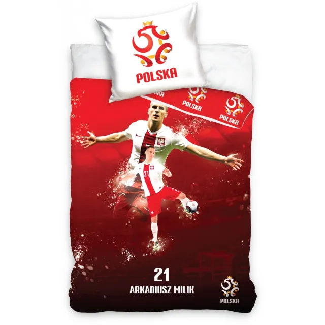 Carbotex Dekbedovertrek Polen - Milik 160 X 200 Cm Rood