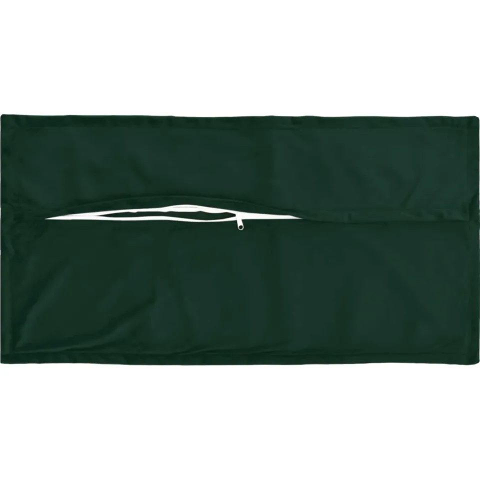 vidaXL Kussensloop 6 st HOUTEN Donkergroen 40 x 80 cm Fluweel groen, foto 4
