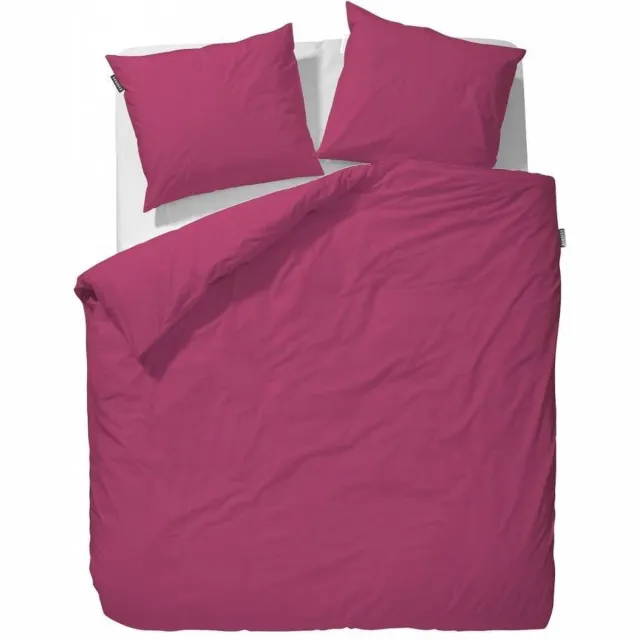 Essenza Dekbedovertrek Premium percal raspberry roze