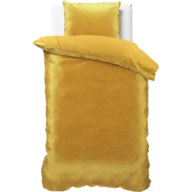 Sleeptime Sultan Dekbedovertrek - 140x200/220 + 1 kussenslopen 60x70 - Goud - Tweepersoons