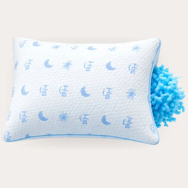 Happybed Premium - 40x80 - Hoofdkussen Nekklachten - Slaapkussen - Verkoelend hoofdkussen