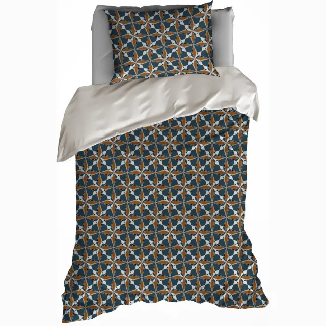 De Witte Lietaer Dekbedovertrek Katoen Flanel Judith - Eenpersoons - 140 x 200/220 cm - Flanel Multi