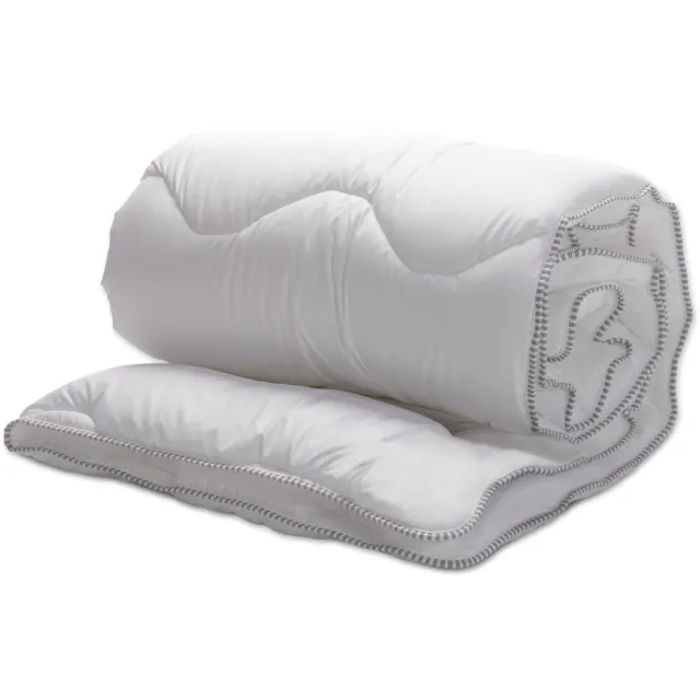 Good Morning dekbed effen kleur - Dekbed 140x220 cm - Wit White