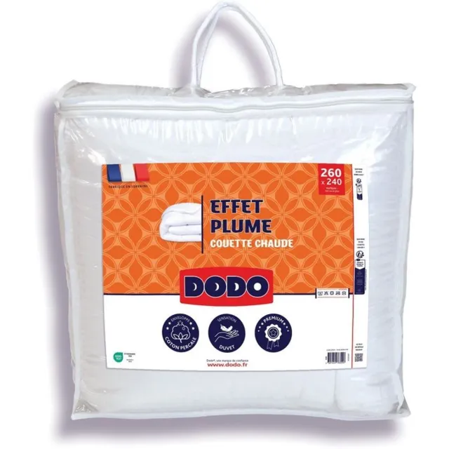 Dodo DOD Hot Duvet – Warm dekbed – 240x260 cm Wit