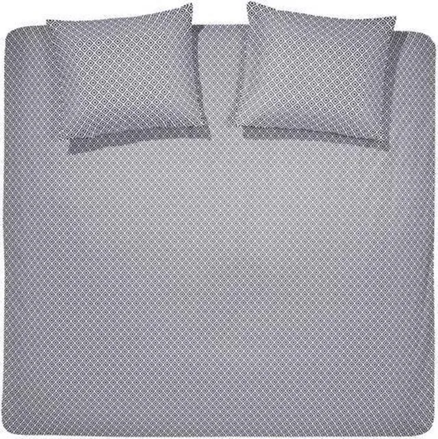 Damai Yoko Dekbedovertrek - Flanel - Indigo
