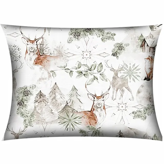 Timex-Pol Decoratieve Kerst Kussensloop 30x50cm - 100% Katoen Andere kleur