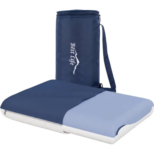 Best Life Hoofdkussen Nekklachten - Ergonomisch Traagschuim Kussen - Slaapkussen - Pillow Wit