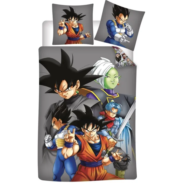 Dragon Ball Z Dragon Ball Dekbedovertrek grijs