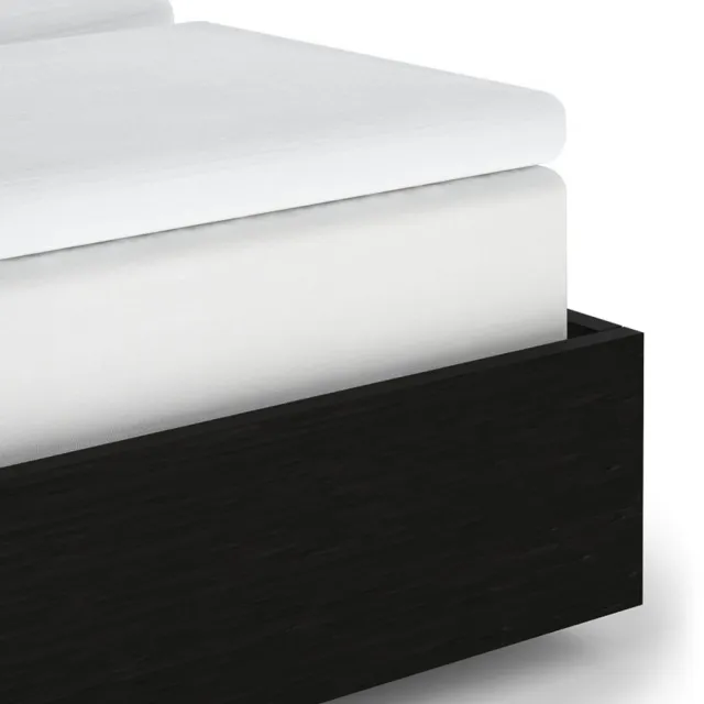 Heckettlane Splittopper Hoeslaken Elementi - 160x200 cm - 100% Katoen-Satijn - Wit