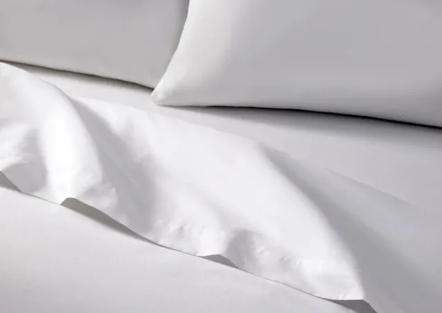 De witte lie Beddenlaken Extra Groot (Boven- of Onderlaken), 100% Katoen, 95 Graden Wasbaar/Hotelkwaliteit, De Witte Lietaer, Belgisch Fabricaat