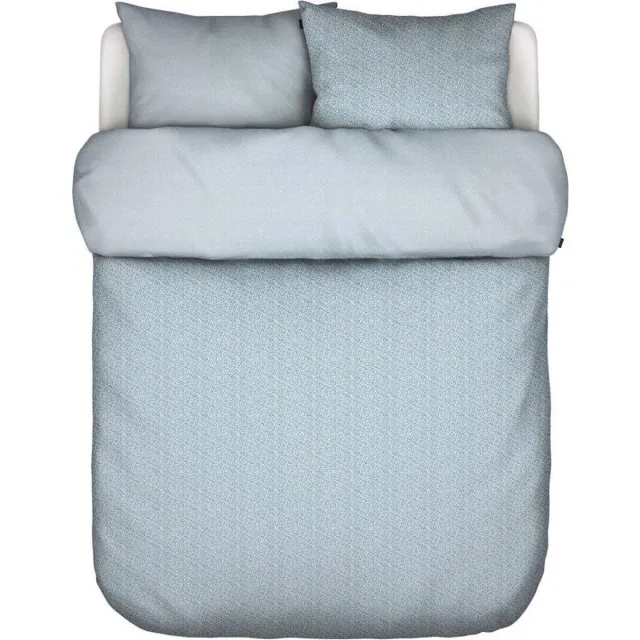 Marc O'Polo Dekbedovertrek Camo Nordic Blue-Lits-Jumeaux (260x220 cm) Blauw