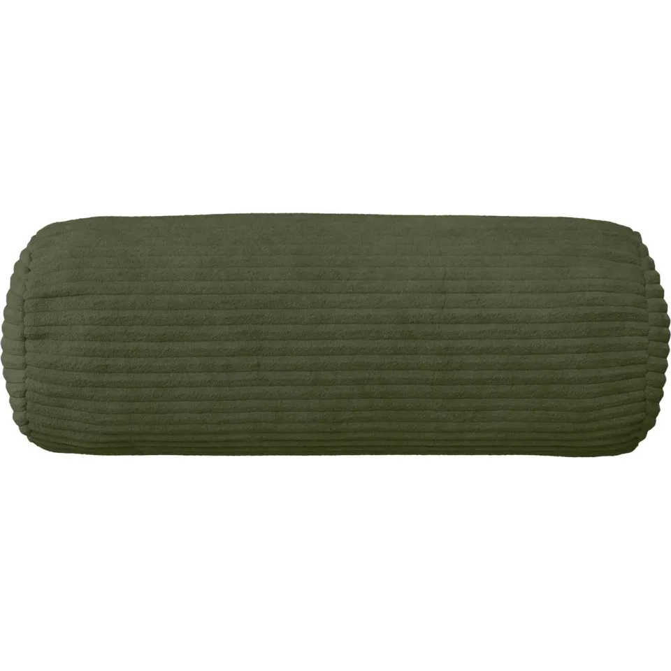 vidaXL Kussensloop 6 st HEERLEN Groen Dia. 15 x 40 cm corduroy, foto 4