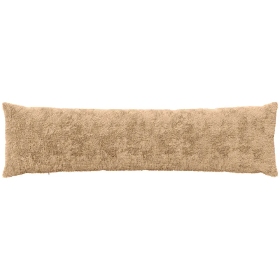 vidaXL Kussensloop HEERLEN Crèmekleurig 40 x 145 cm Nep Konijnenbont