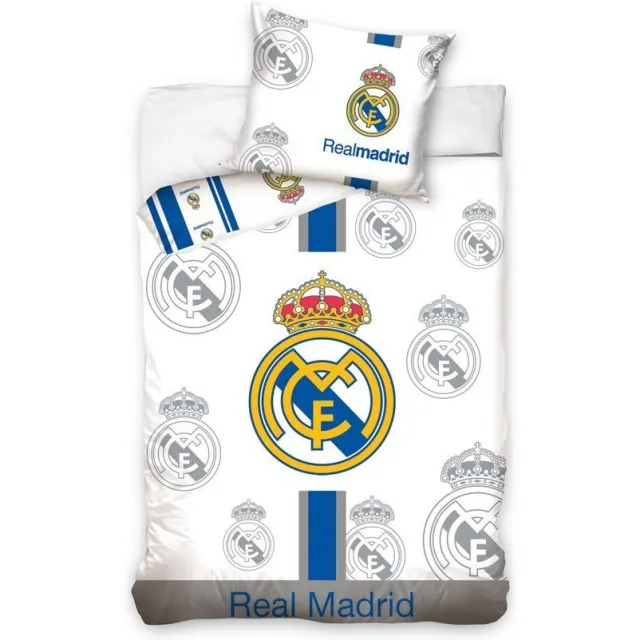 BrandMac Real Madrid beddengoed wit