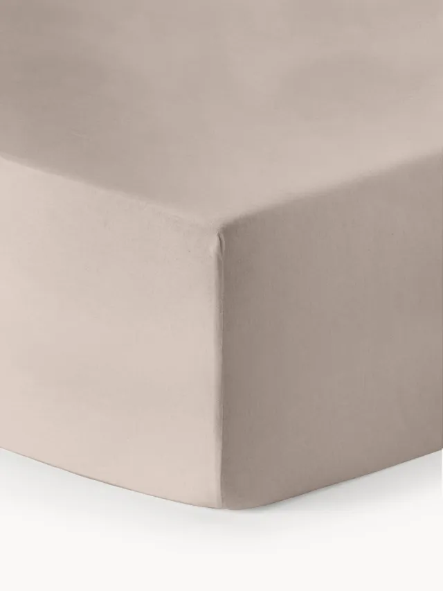 Westwing Collection Hoeslaken Biba, flanel Beige