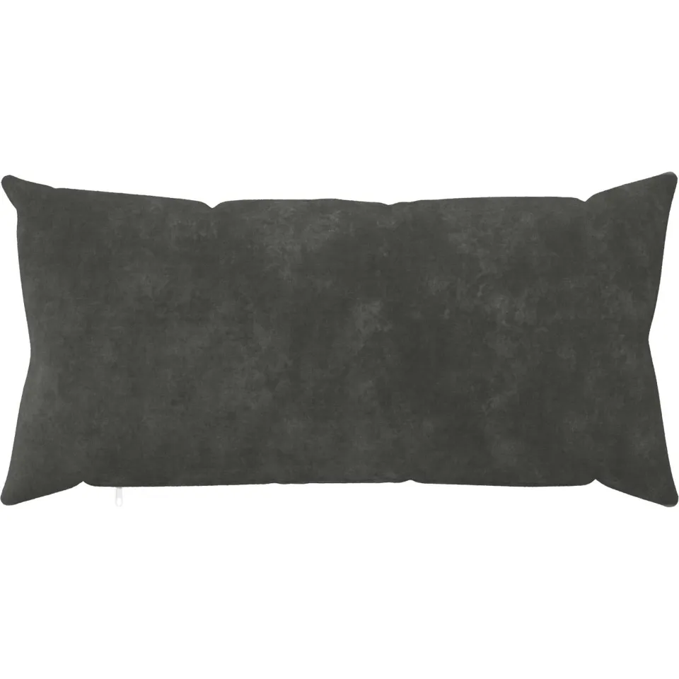 vidaXL Kussensloop 6 st HEERLEN Antraciet 40 x 70 cm Microfiber Fleece, foto 2