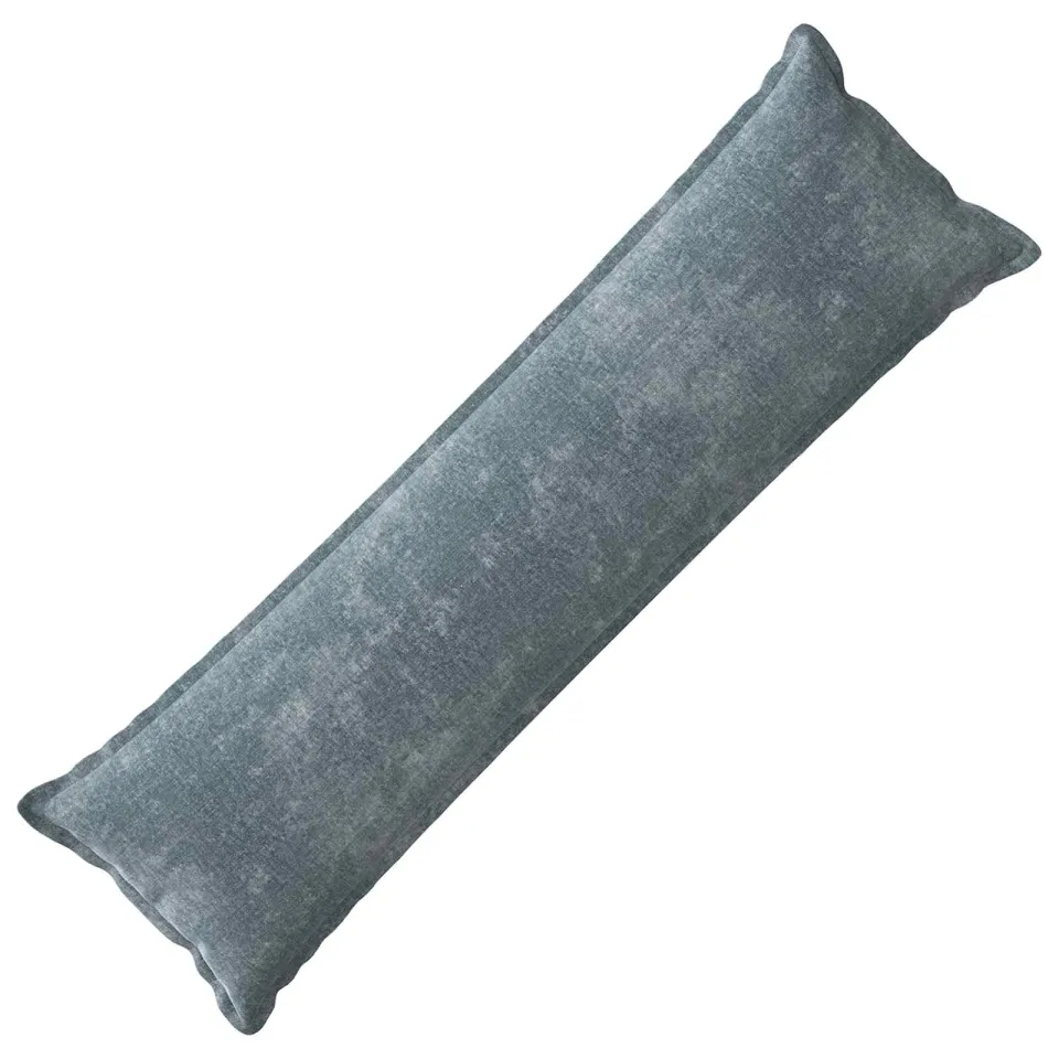 vidaXL Kussensloop HOUTEN Lichtblauw 40 x 145 cm Chenille Stof blauw, foto 3