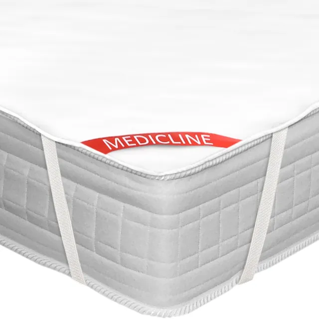 Maxi Maja Matrasbeschermer - Anti-allergene - hygiënische en waterdichte matrasbeschermer - matras topper - 200 x 220 cm - wit - microvezel