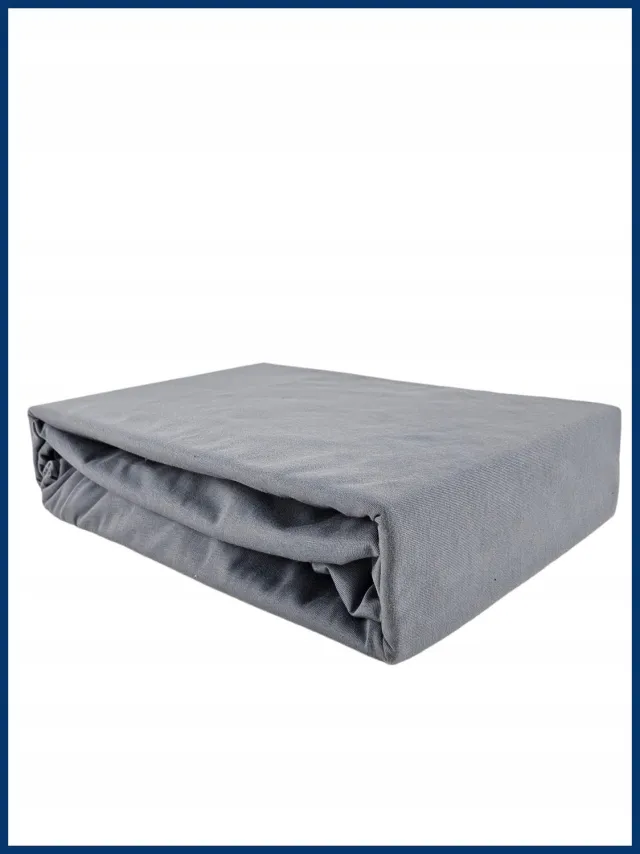 Kam-Pol Wit Jersey Hoeslaken 100x180cm - 100% Katoen, 145g/m²