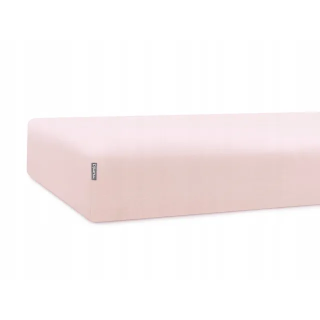 Mumla Roze Katoenen Hoeslaken met Elastiek - 120x200 cm