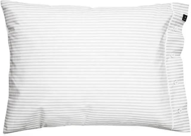 Himla Rindo kussensloop stripe pearl - 60 x 70 cm