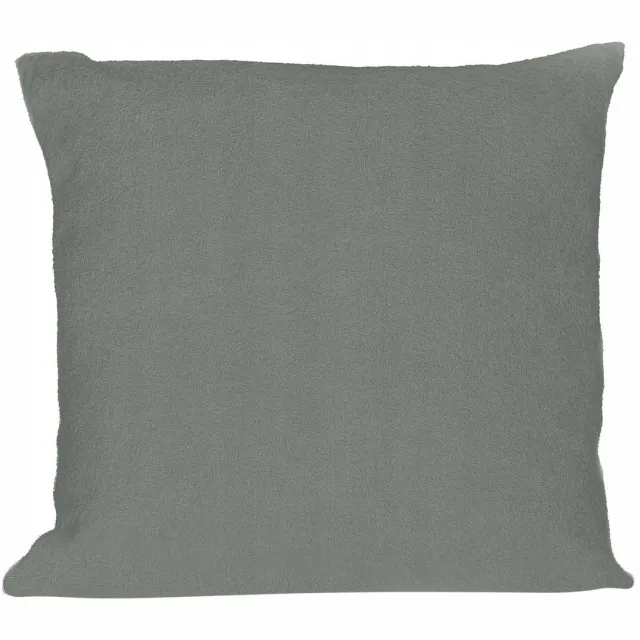 Darymex Frotte Kussensloop 40x40cm Lichtgrijs - Zacht & Onderhoudsvriendelijk