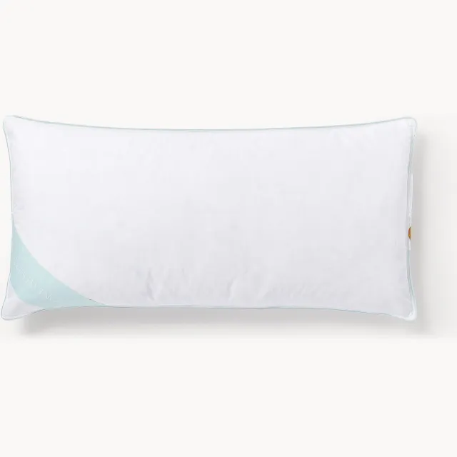 Westwing Collection Veren- en donzen kussen Comfort, zacht Wit