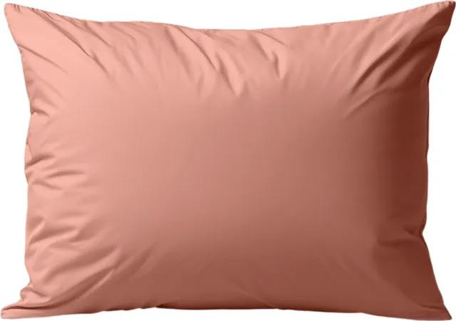 Zelesta Deluxe Uni Katoenen Kussenslopen Salmon & Peach - Kussenslopen 60 x 70 Set van 2 - Kussensloop