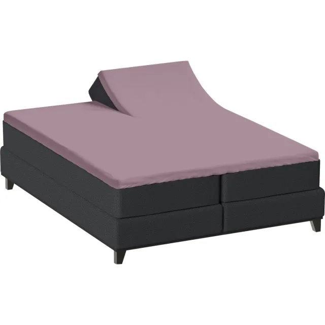 Bella Donna Jersey La Piccola Duo 1 Splittopperhoeslaken oudroze-0565