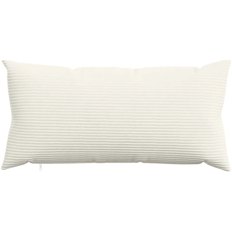 vidaXL Kussensloop 6 st HEERLEN Crèmekleurig 40 x 70 cm corduroy