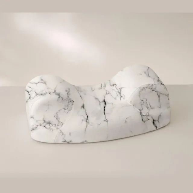Sleep & Glow Sleep And Glow Aula Kussensloop Silk Black Marble ZwartMarbel