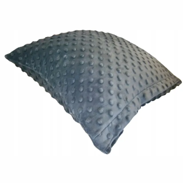 MMO-EURO Martyna Opiełka Decoratieve Kussenhoes Minky 40x40 cm - Stippen & Bolletjes in Diverse Kleuren Veelkleurig