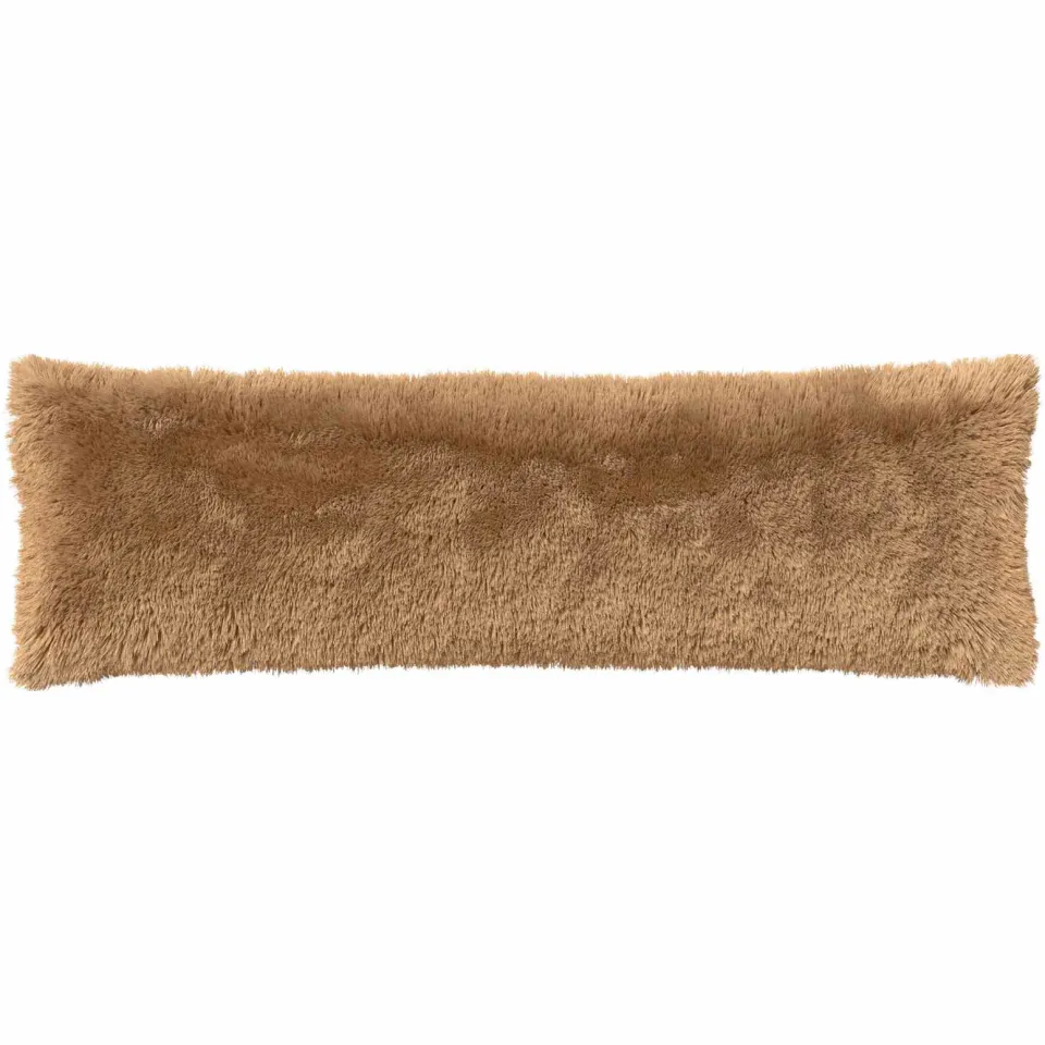 vidaXL Kussensloop 2 st HEERLEN Taupe 40 x 145 cm PV Fleece, foto 2