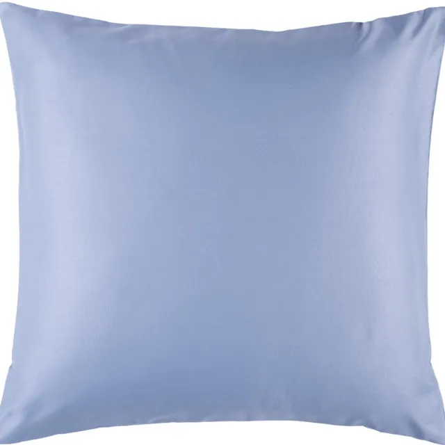 De Witte Lietaer Kussensloop Olivia Serenity - 63 x 63 cm - Blauw - Katoen Satijn