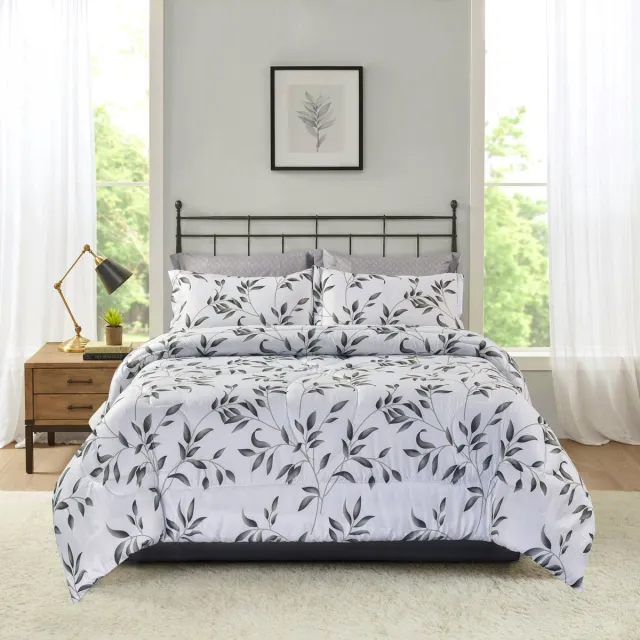 Zorgmatras.com All-year dekbed Nora Wit, grijs