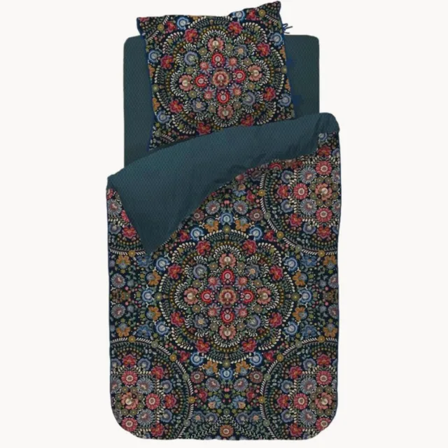 Pip Studio Katoenen perkal dekbedovertrekset Il Ricamo Blauw