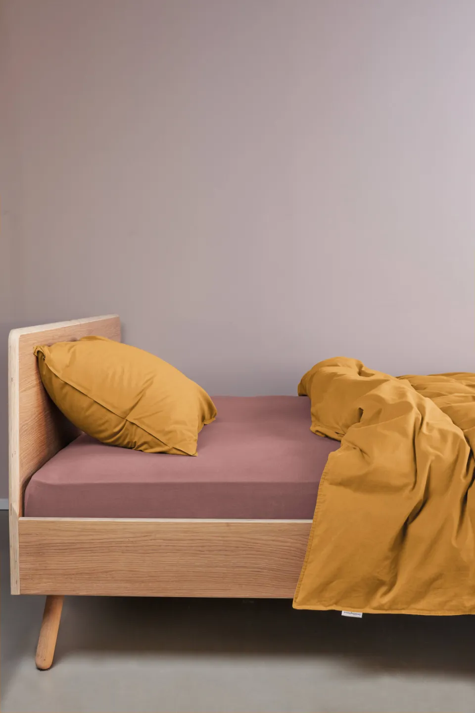 Beddinghouse jersey hoeslaken roze, foto 3