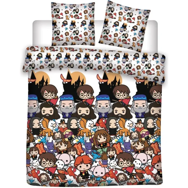 Harry Potter Dekbedovertrek Pop! - Tweepersoons - 200 x 200 cm - Polyester Multicolor