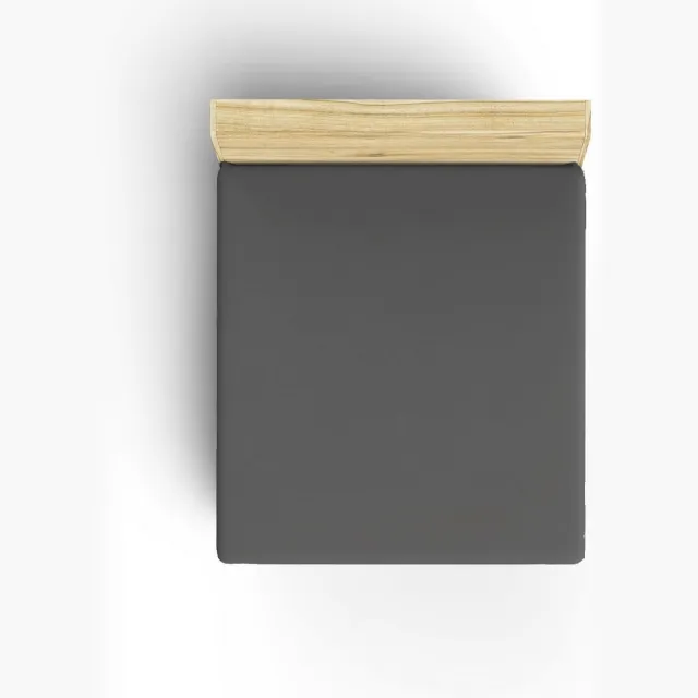 Asir Hoeslaken - Super King - 100% Katoen - Antraciet - 180 x 230 cm